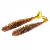 wobble shad 4 #motoroil gold